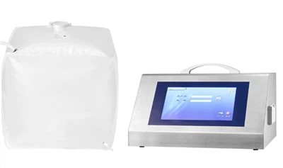 Tester de etanșare a sacului de amestecare